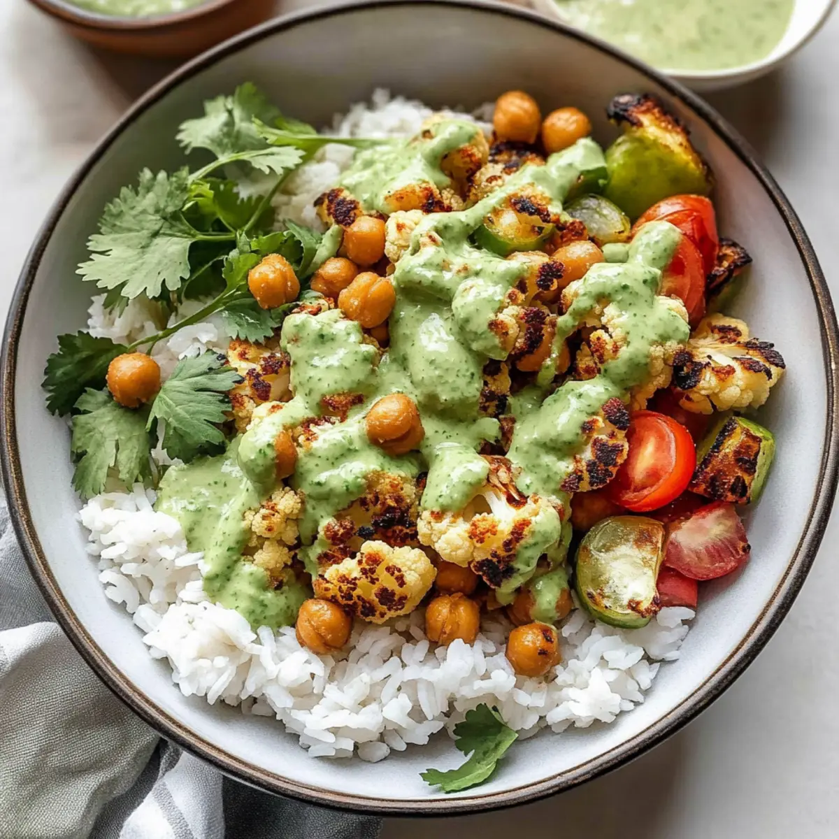 Cauliflower Shawarma Bowls
