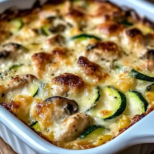 Creamy Chicken Zucchini Bake