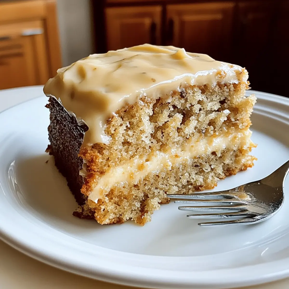 Moist Zucchini Banana Cake