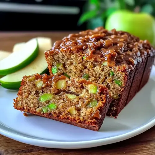 Moist Apple Cinnamon Zucchini Bread