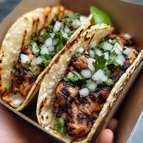 Chicken Street Tacos: