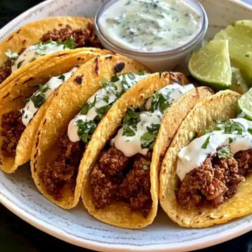 Crispy Beef Tacos