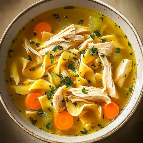Homemade Chicken Noodle Soup