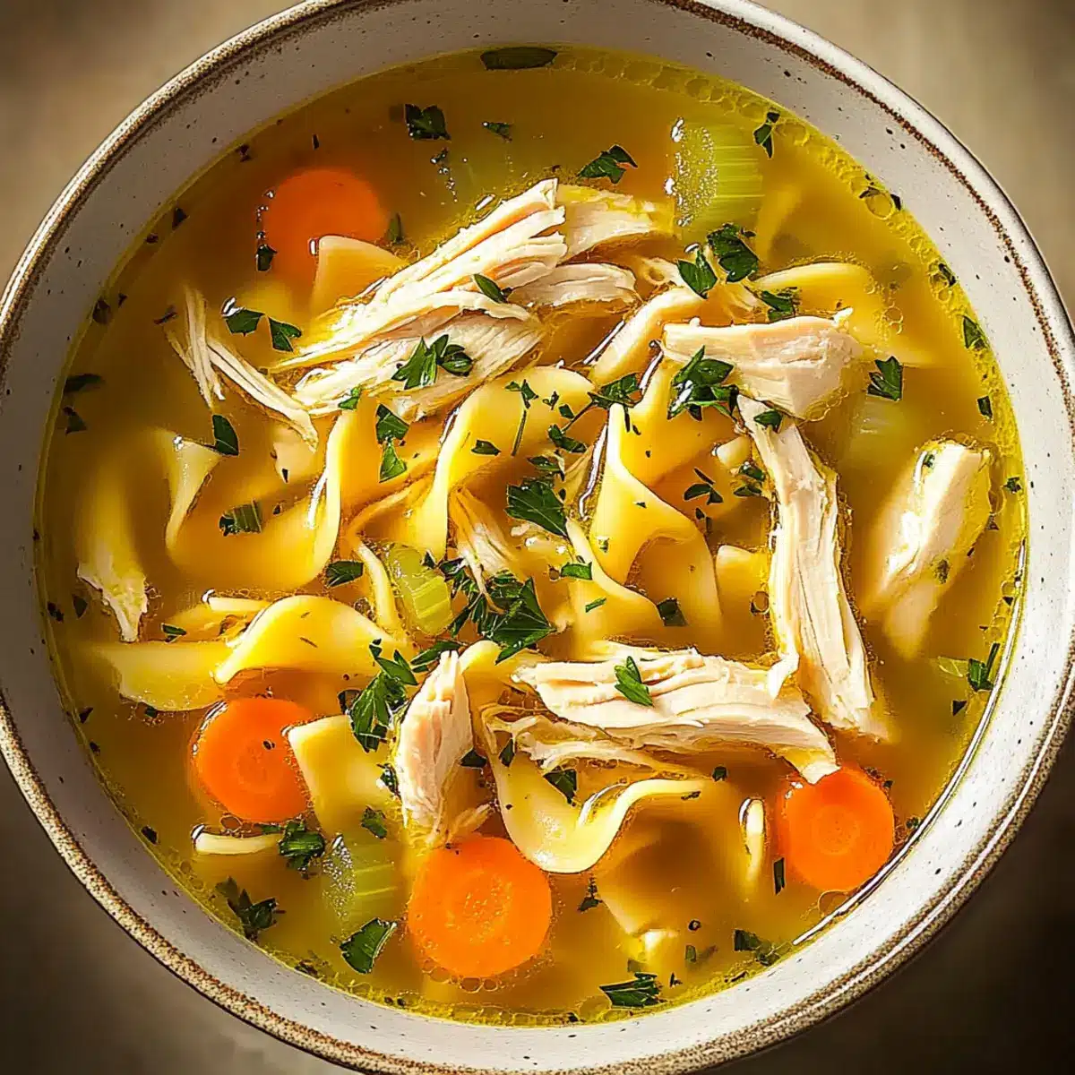 Homemade Chicken Noodle Soup