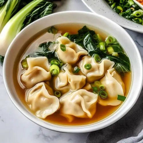 Chicken Wonton Soup