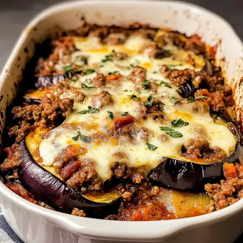 Ground Beef and Eggplant
