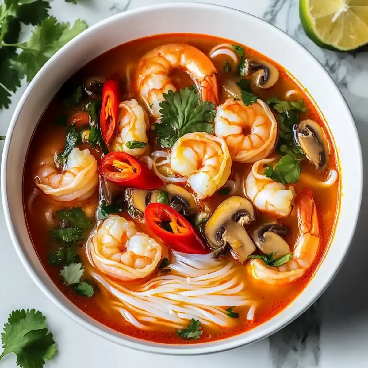 Tom Yum Soup Noodles