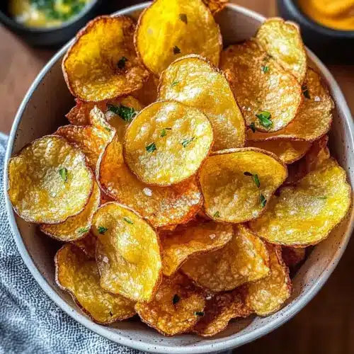 Crispy Air Fryer Potato Chips