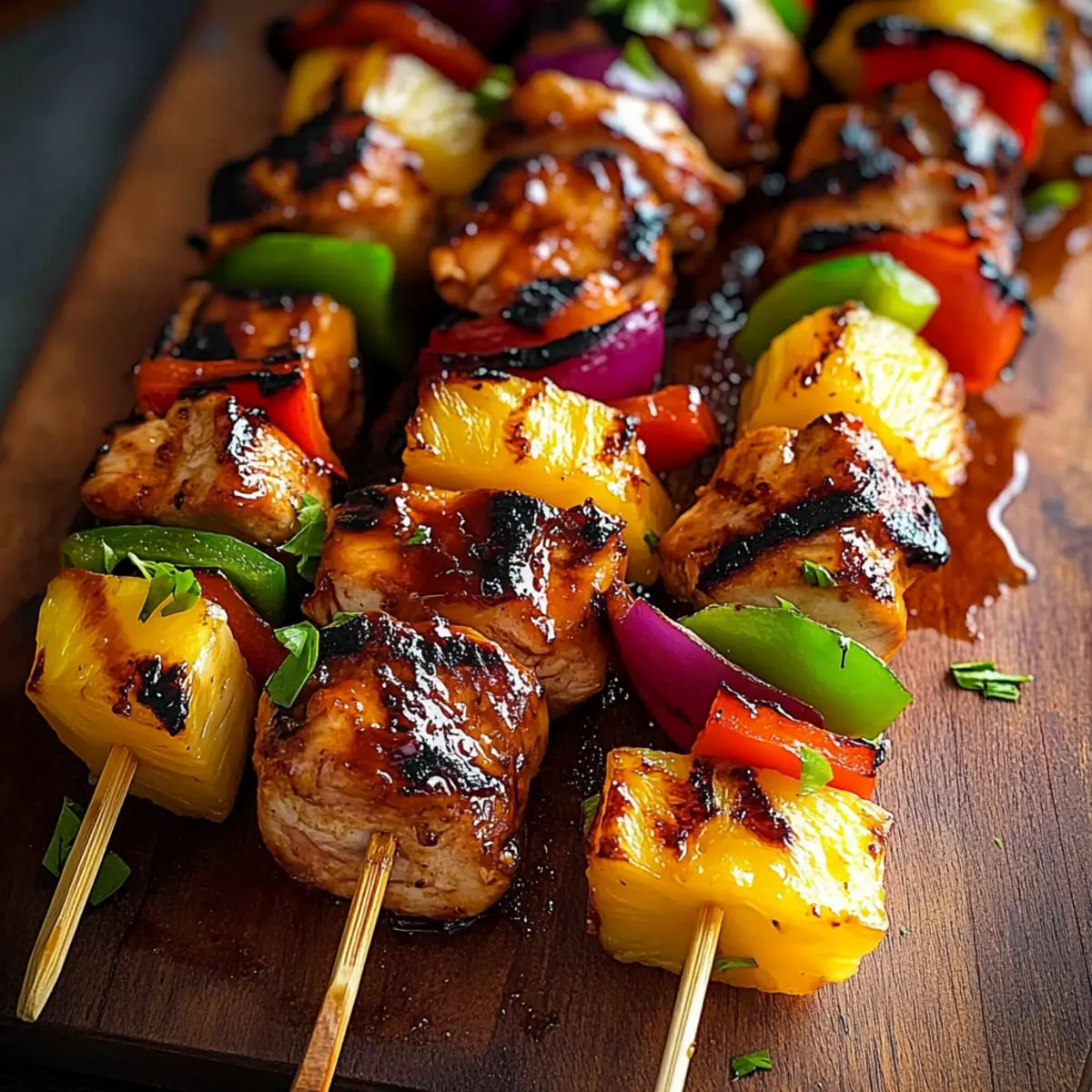 Chicken Pineapple Kabobs