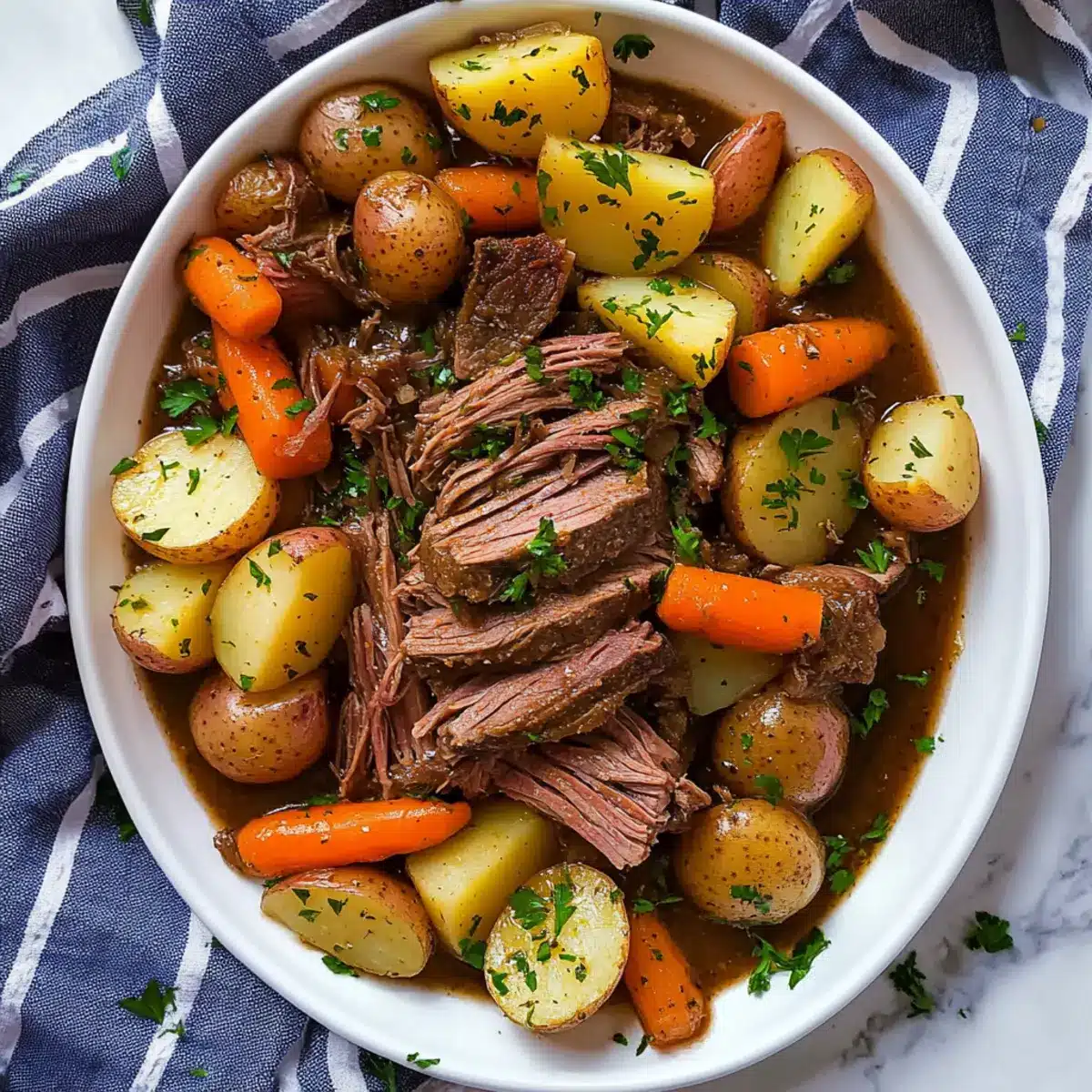 Perfect Slow Cooker Pot Roast