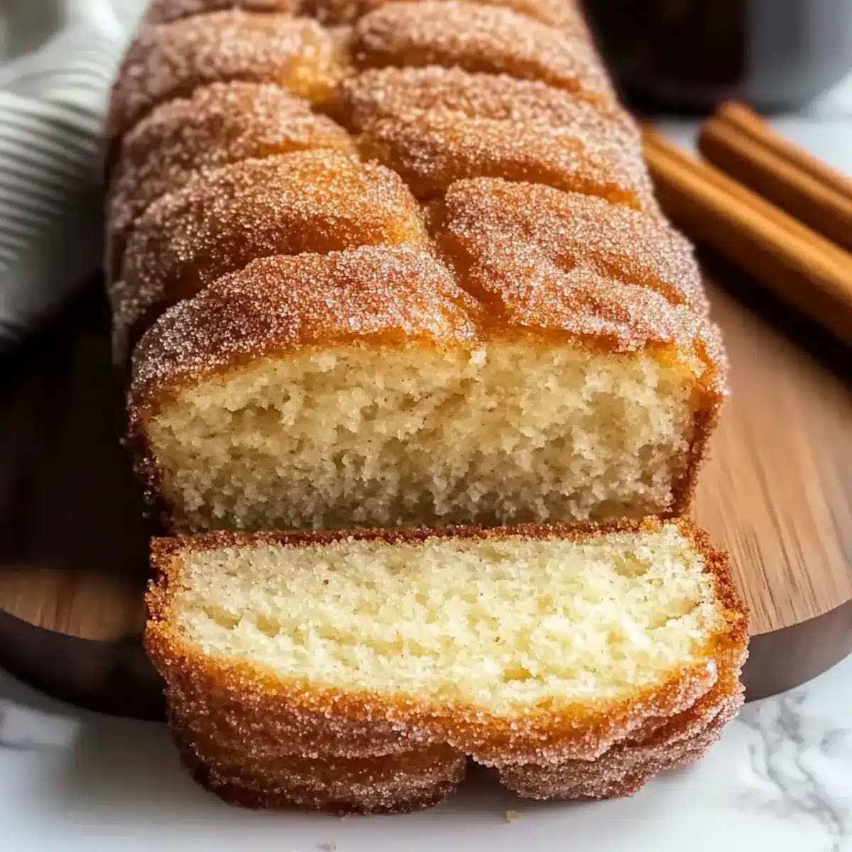 Cinnamon Sugar Donut Bread