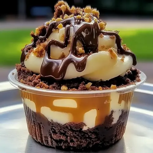 Loaded Brownie Cheesecake Cups