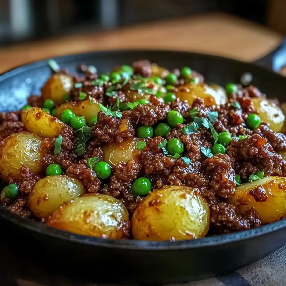 Hearty Ground Beef and Potato