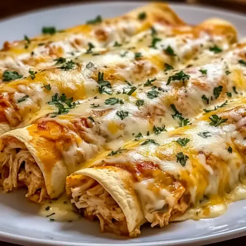Healthy Chicken Enchiladas