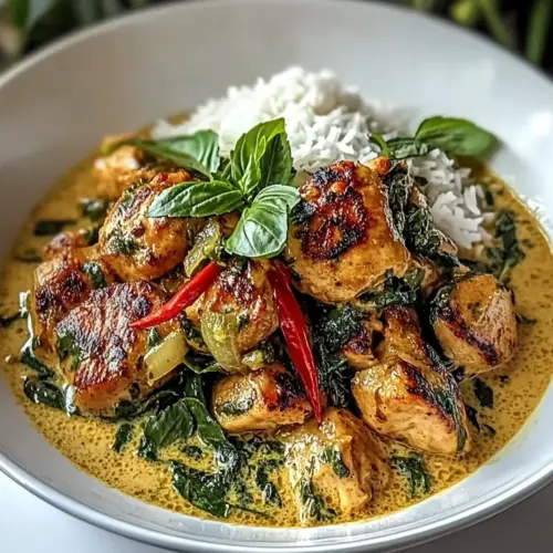 Lemongrass Chicken With Thai Coconut Curry