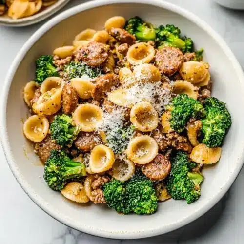 Orecchiette with Sausage and Broccoli