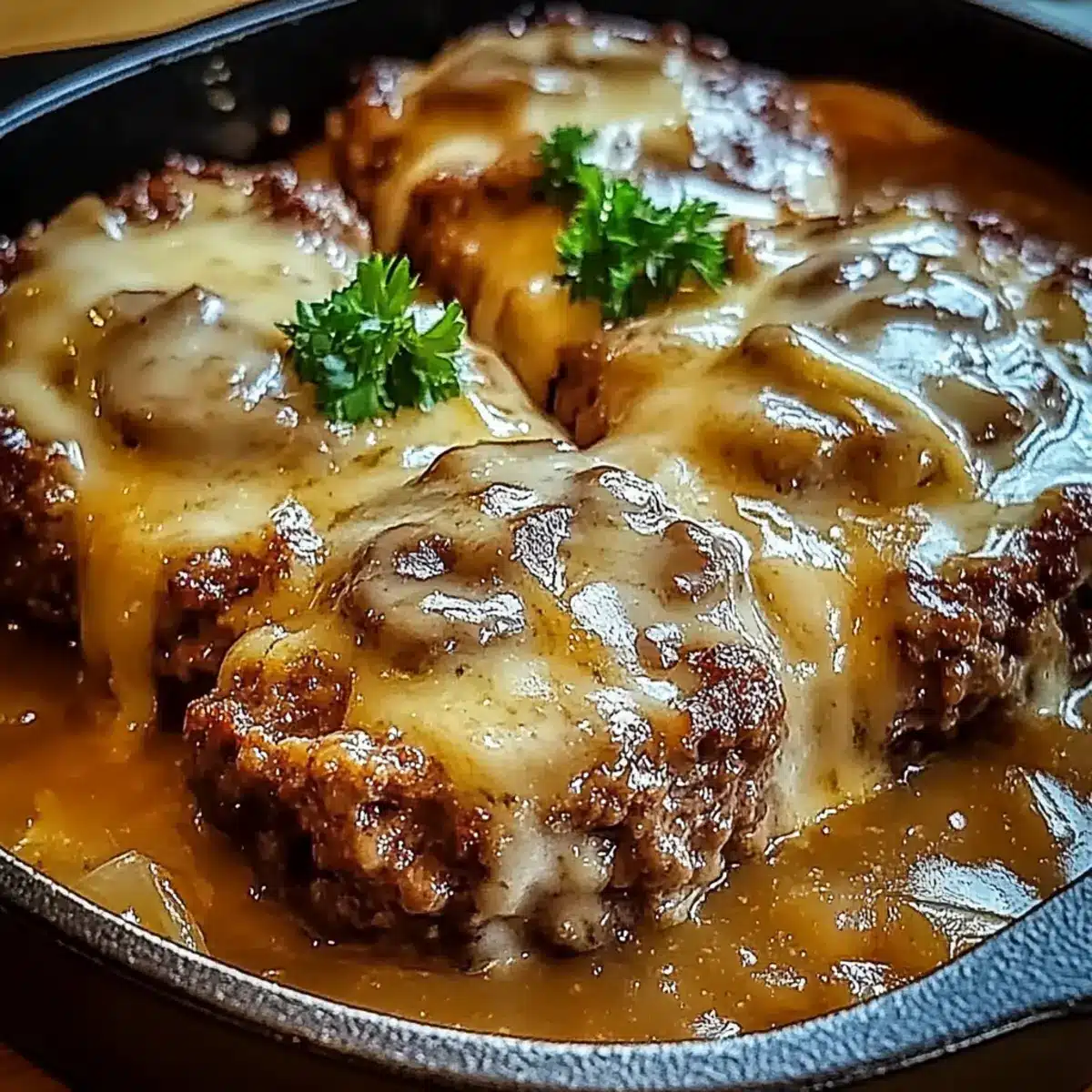 Amish Hamburger Steak Bake