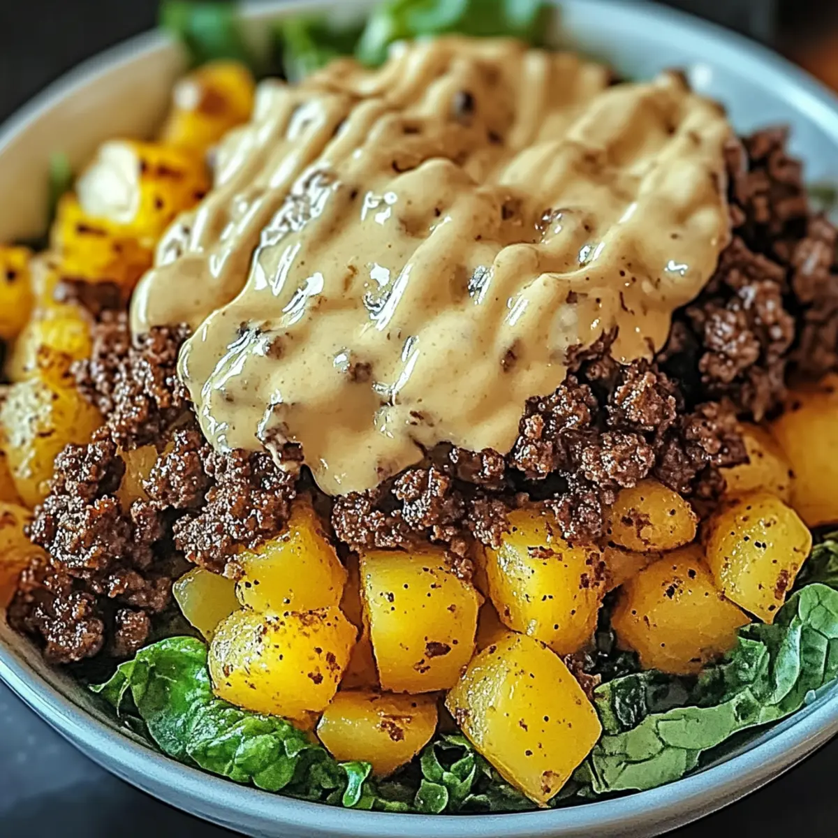 Smash Burger Bowl