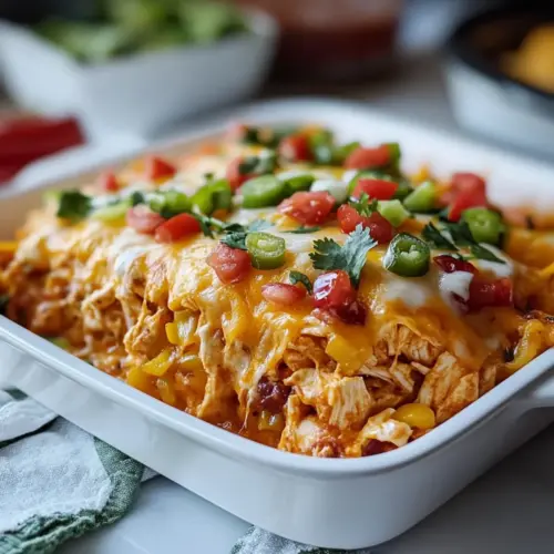 Chicken Taco Casserole