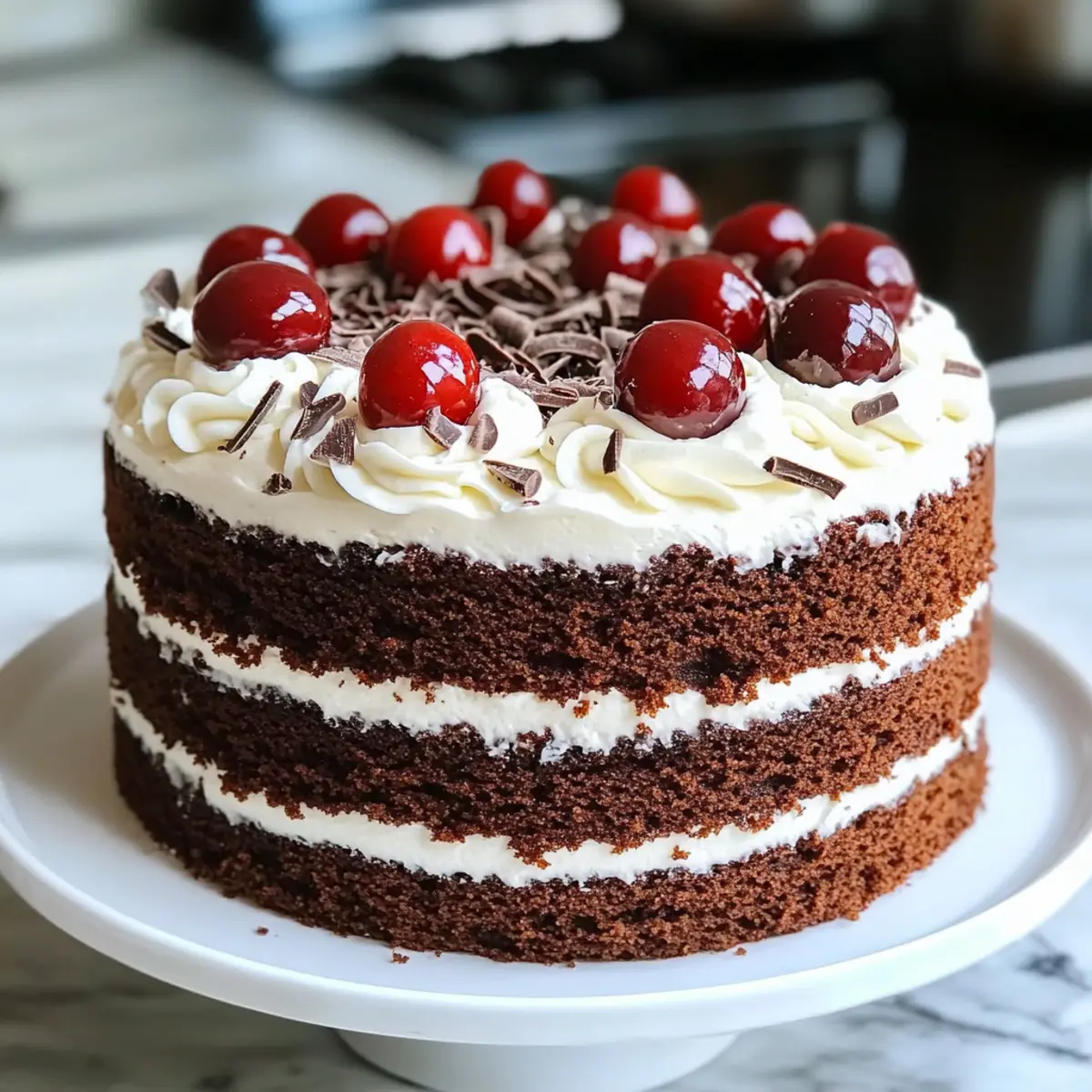 Black Forest Cake Recipe