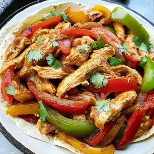 Crockpot Chicken Fajitas