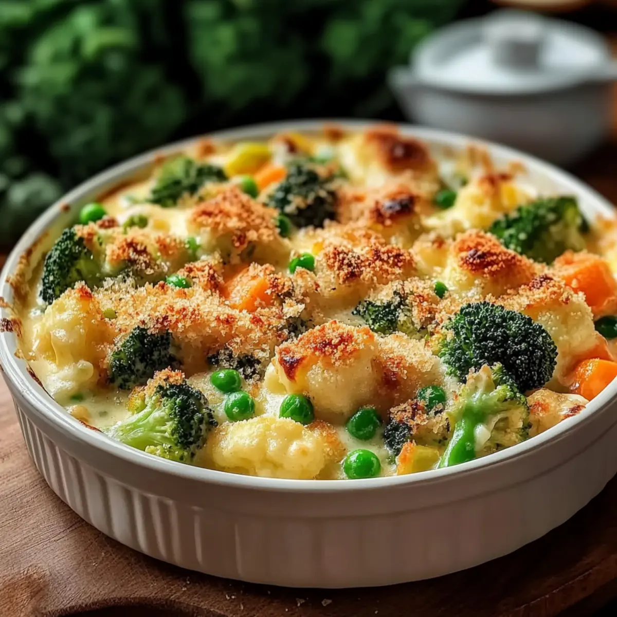 creamy vegetable casserole