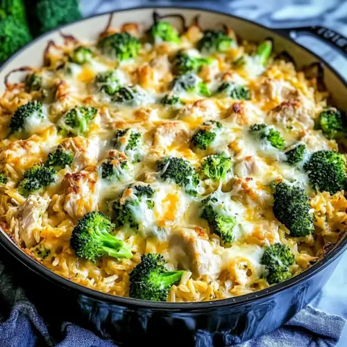 Chicken Broccoli Rice Casserole