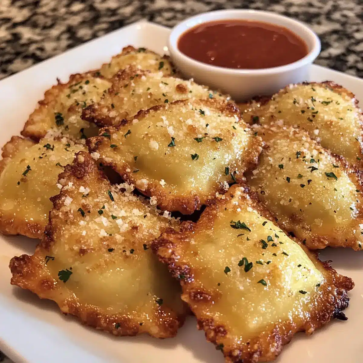 Crispy Ravioli Appetizer