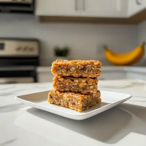 Banana Oatmeal Bars