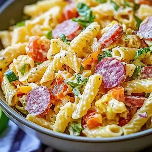 Italian Grinder Pasta Salad