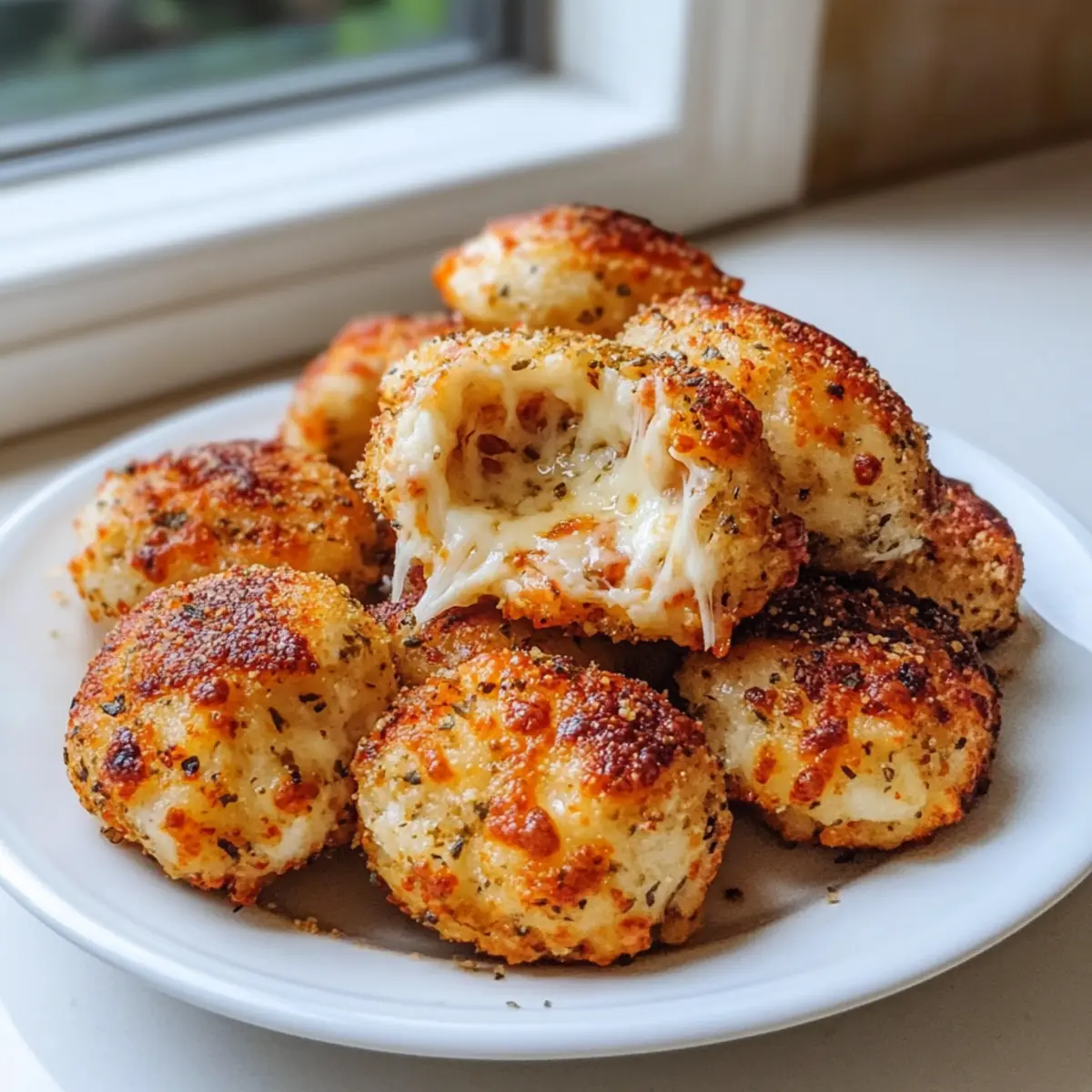 Cottage Cheese Pizza Bites