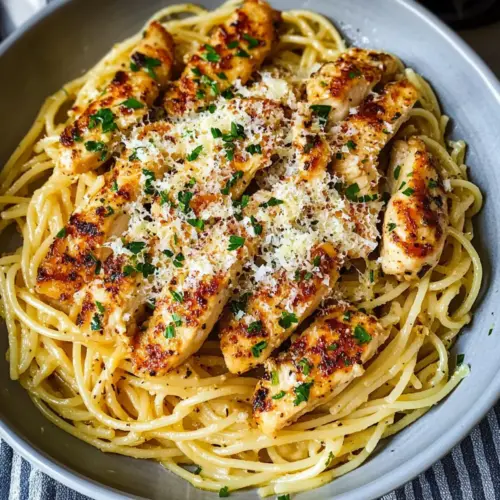 Garlic Butter Chicken Pasta