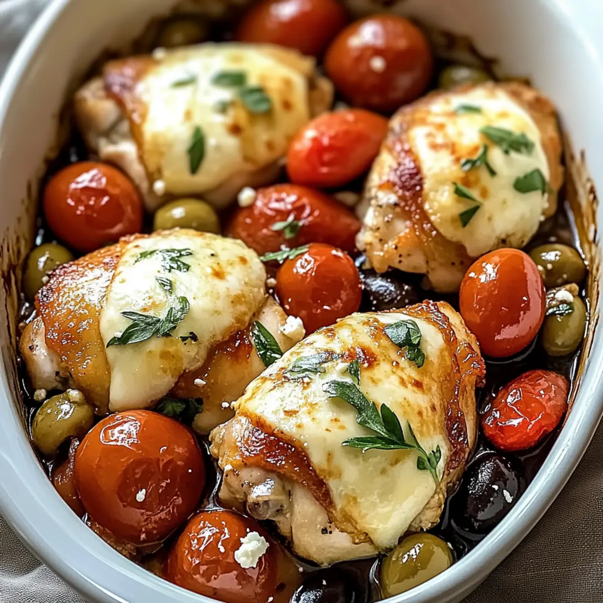 Mediterranean Chicken Bake