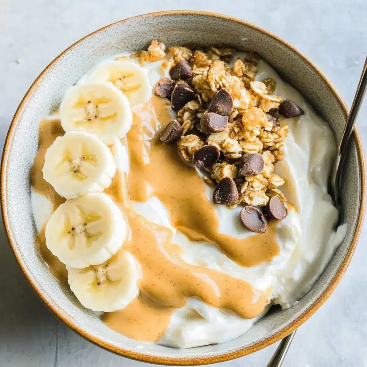 Peanut Butter Yogurt Bowls
