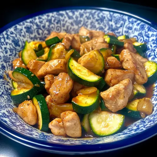 Chicken Zucchini Stir Fry