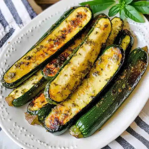 20 Minute Roasted Zucchini