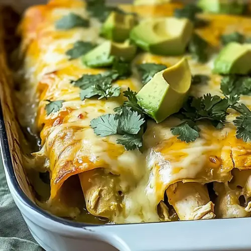 Best Green Chicken Enchiladas