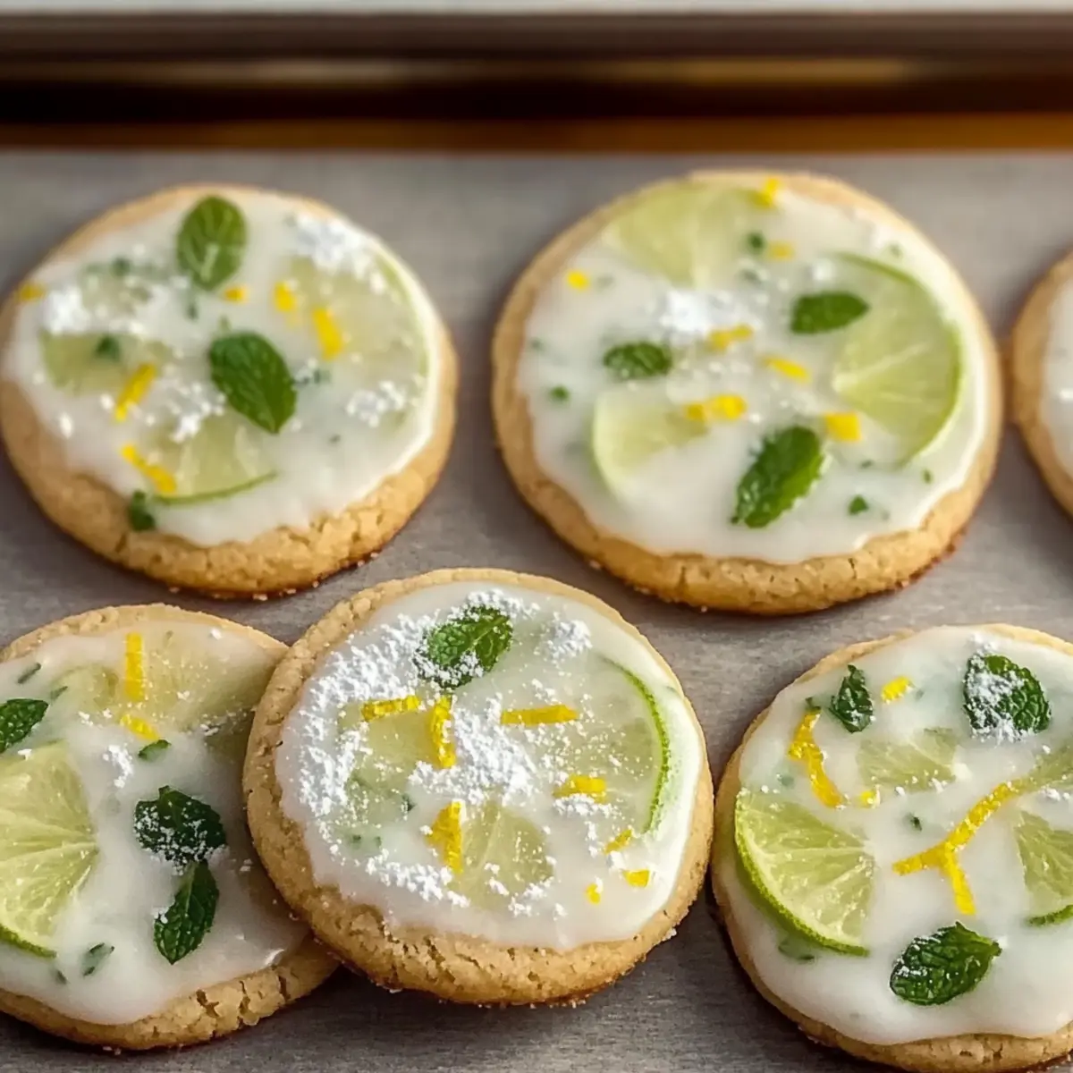 Best Mojito Sugar Cookies