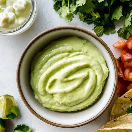 Creamiest Avocado Crema