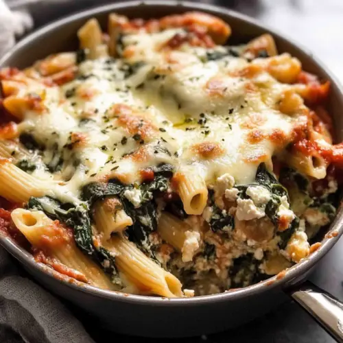 Spinach Ricotta Pasta Bake