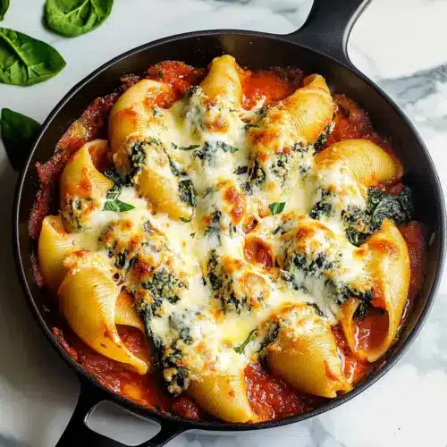 Spinach Ricotta Stuffed Shells