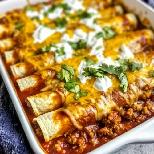 Ground Beef Enchiladas