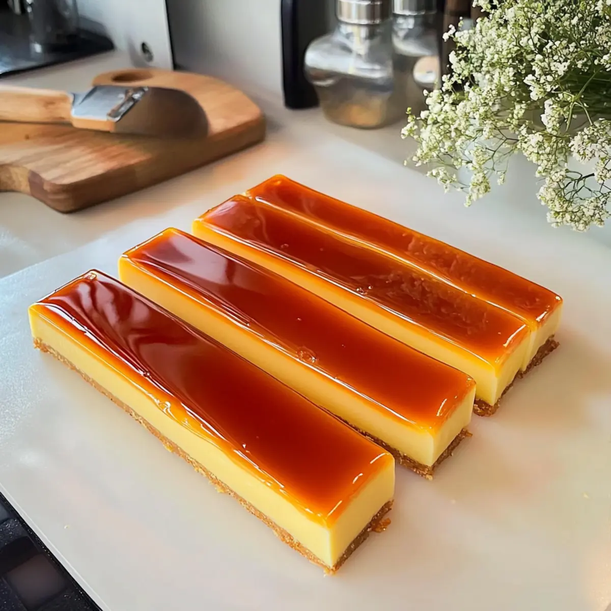Vanilla Caramel Custard Tart