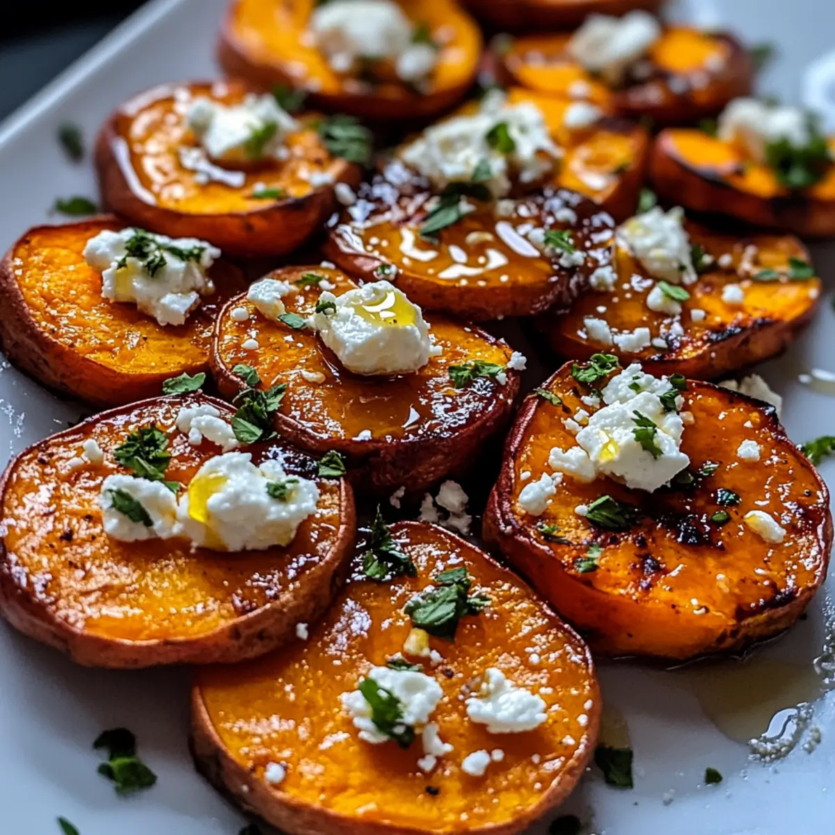Roasted Sweet Potato Rounds