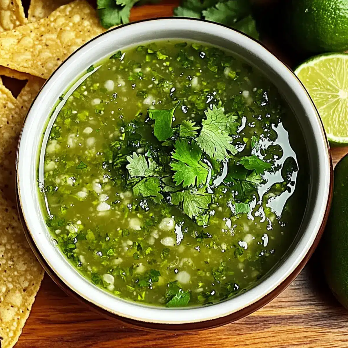 Green Sauce Tomatillo Salsa Verde