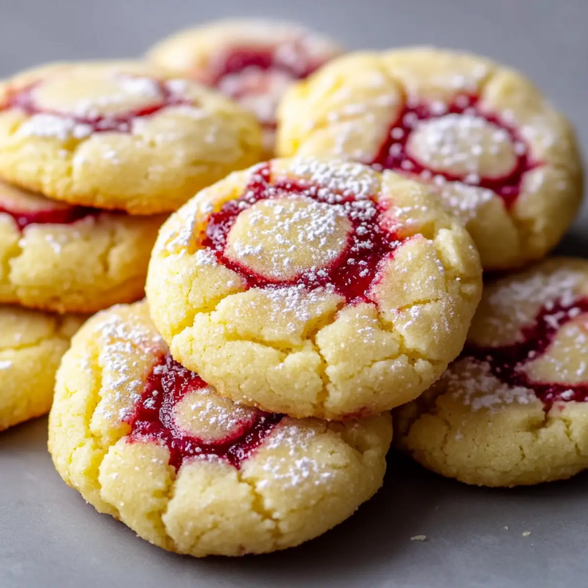Lemon Raspberry Cookies