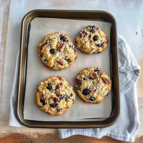 Blueberry Coconut Pecan Cookies
