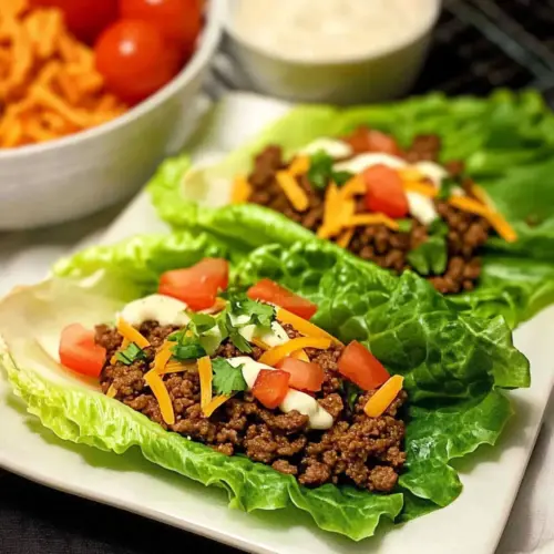 Taco Lettuce Wraps