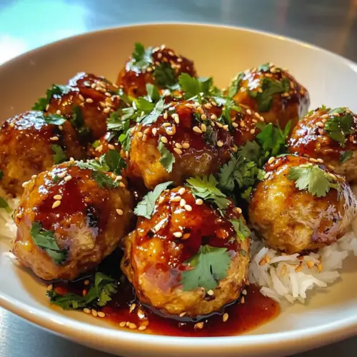 Thai Chicken Meatballs