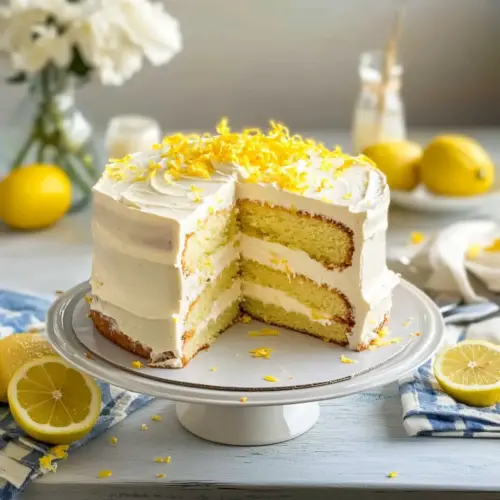 Limoncello Mascarpone Cake